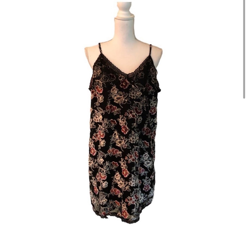 Vintage Floral Slip Dress